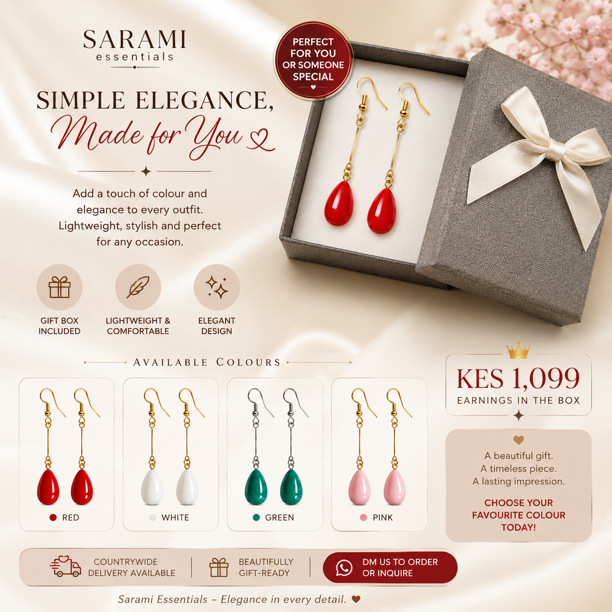 Teardrop Earrings